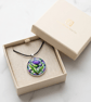 Scottish thistle necklace 
