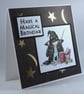 Handmade child's birthday card - the wizard - Image 3