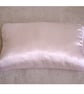 Tempur Original Neck Contour Pillow COVER ONLY Pink Satin Large - Image 3