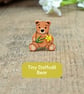 Daffodil Brooch, Handmade Teddy Flower Pin, Daffodil Gift, March Birth Flower - Image 10