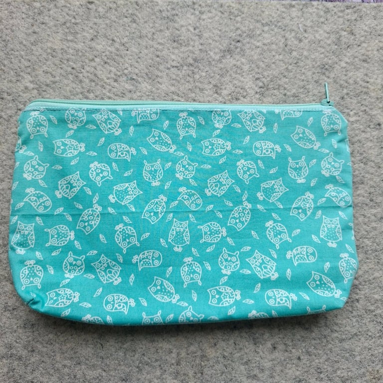 Make up bag. Zipped Make Up Bag
