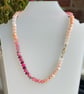 Lilly Pilly Berry Hand Knotted Beaded Gemstone Necklace - Image 9
