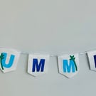 Hand Stitched Named Bunting