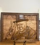 Custom 3D Wood Carving Portrait — Made from Your Photo 