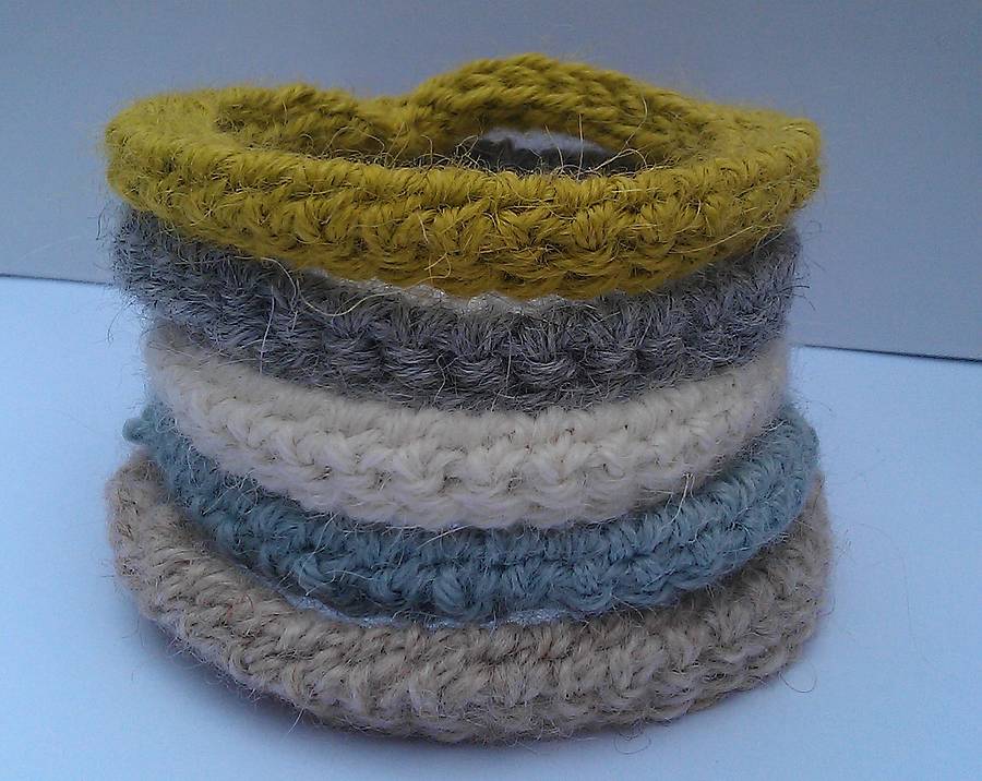 Alpaca Bangles - Set of 3