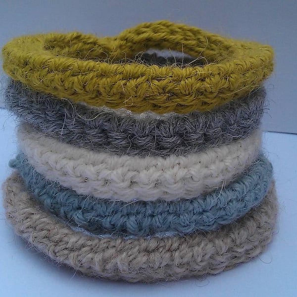 Alpaca Bangles - Set of 3