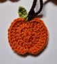 Handmade Crochet Pumpkin Garland Autumn Fall Seasonal Decor Halloween Bunting - Image 4