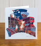 Majestic Animals Fox greetings card, blank inside - Image 1