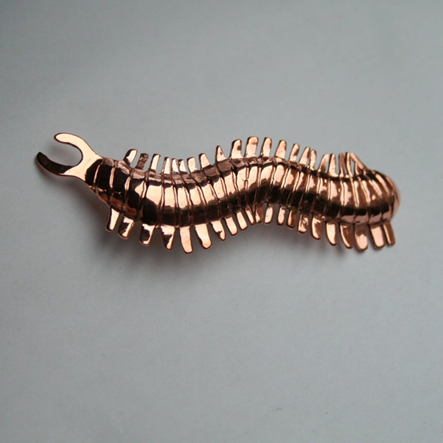 millipede brooch