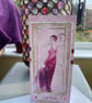 Art Deco elegant lady birthday and best wishes card - Image 1