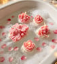 Floating Soy Wax Bath Candles- Romantic Bath Decor& Skin Loving Relaxation Gift - Image 3