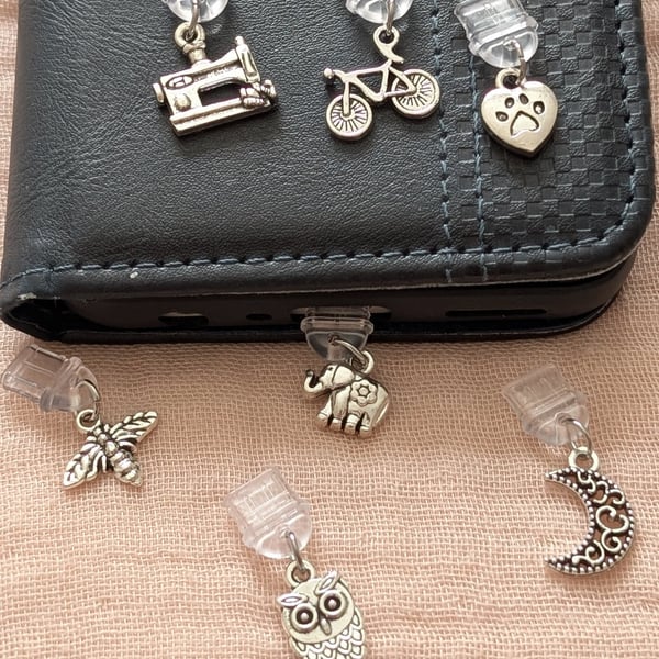 Dust Plug Charm for Mobile Phone, Tablet, Laptop: Type USB-C