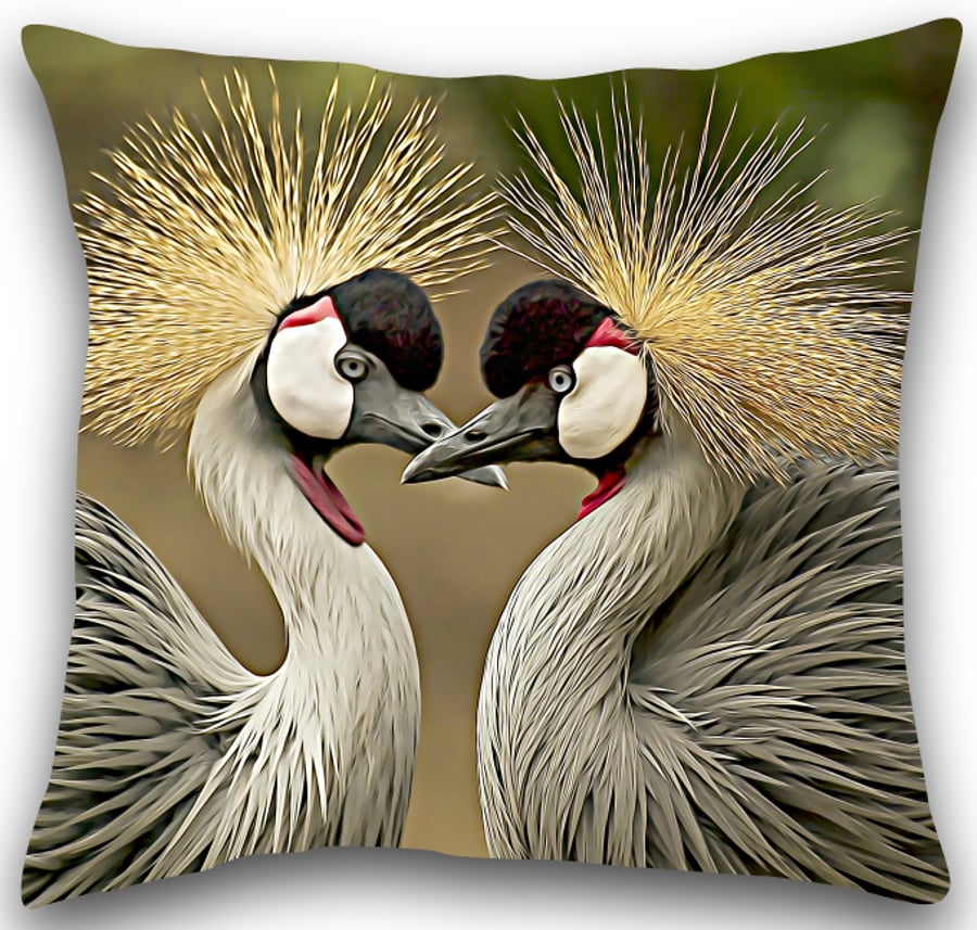 Crain Bird Cushion Crain Bird pillow 