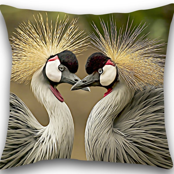 Crain Bird Cushion Crain Bird pillow 