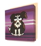Border Collie Dog Original Painting - Image 3