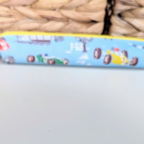 Skinny pencil cases in Cath Kidston oilcloth