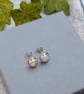 White Aurora Opal Stud Earrings - JBJ3043 - Image 6
