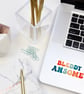 Bleddy Ansome Sticker - Image 2