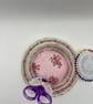 Vintage Roses Teacup Pin Cushion & Sewing Station - Mindful Gift - Image 5