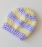 KNITTING PATTERN PDF Lilac Blossom Hat for Baby - Image 2