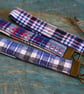 Handmade Key Ring Wristlet, Phone Chain Wristlet, Fabric Long Key Chain - Image 2
