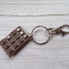 Chocolate Bar Keyring-Bag Charm