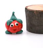 small glass pumpkin figure - Image 1