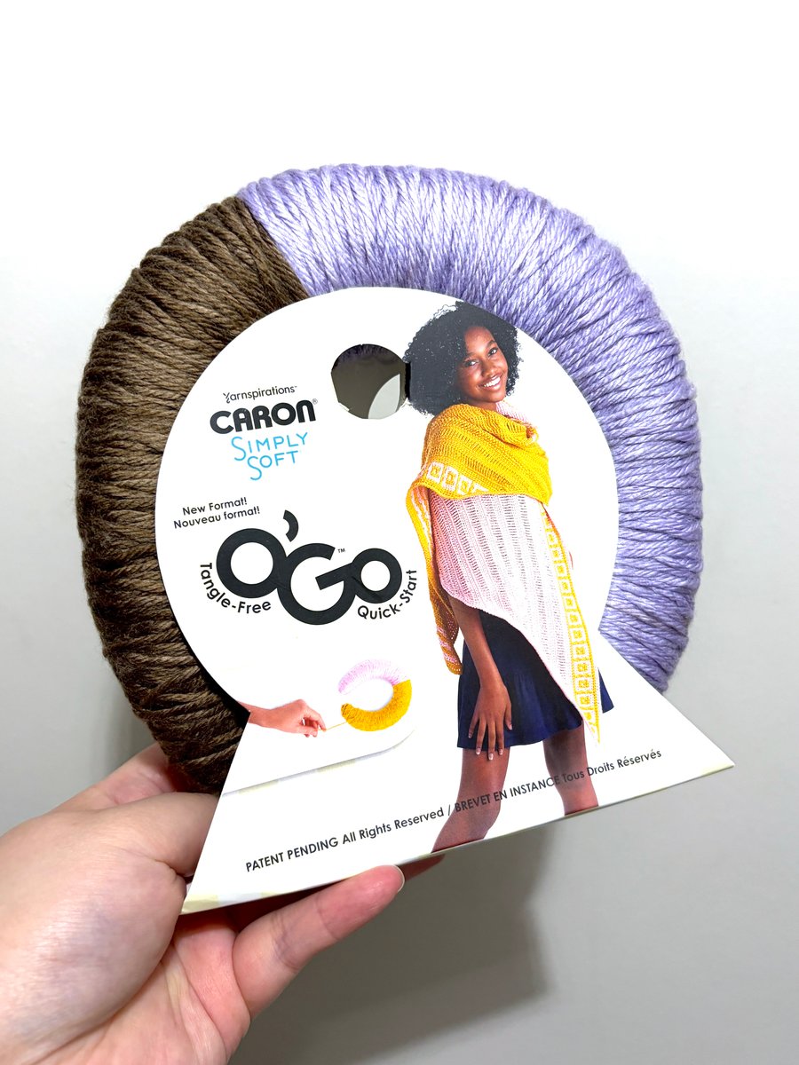 1 Pack x 141g CARON Simply Soft O'GO 100% Acrylic : Almond - Orchid