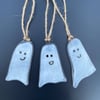 Fused Glass Hanging Ghosts