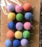 Handmade felt ball garland - Image 4