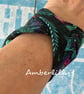 Flat twist wrist band bracelet