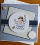 New Baby Boy Card - Congratulations It's A Boy - Image 6