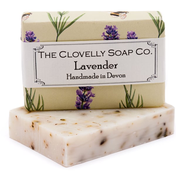 Handmade Lavender Essential Oil Soap - The Clovelly Soap Company