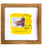 Rhino; framed image, mounted and printed on card and photographic paper - Image 4