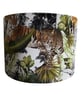 Handmade Safari Velvet Fabric Lampshade - Image 1