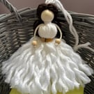 Handmade Macrame Angel - Unique Guardian Angel & Dopamine Decor - SoFiNest