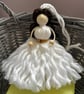 Handmade Macrame Angel - Unique Guardian Angel & Thinking of You Gift - SoFiNest