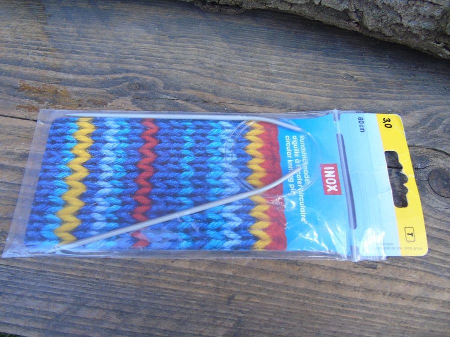 INOX Circular Knitting Needles Vintage 60cm size 3mm