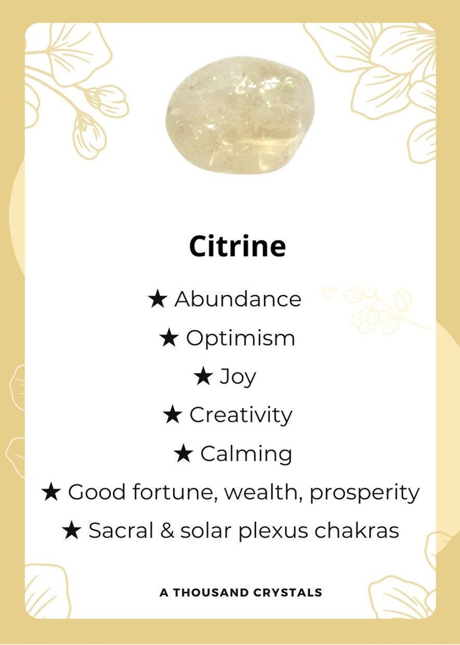 WEALTH AND PROSPERITY Healing Crystal