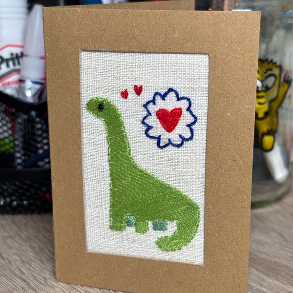 Dinamourus Valentine's Card