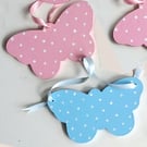 Two butterfly door and cot hangers