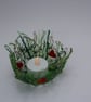 Machine Embroidered Tea Light Holder - Image 2