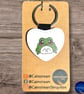 Limited Edition Frog Keyrings, with gold backing. Young Artist Designed - Image 9
