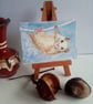  Hamster miniature ACEO Original Painting - Image 3