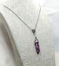Purple Agate Necklace - Image 3