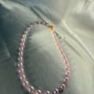 Pink Pearl Necklace