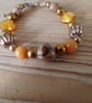 Handmade beaded bracelet. - Image 3