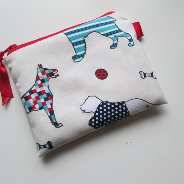SALE Little Dogs Coin Purse