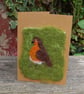 Robin greetings card, birthday card, Sympathy card, thank you card - Image 3