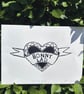 Bonny lad linoprint